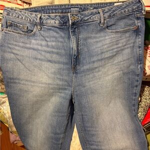 Old Navy Women's Light Blue Straight Leg Jeans